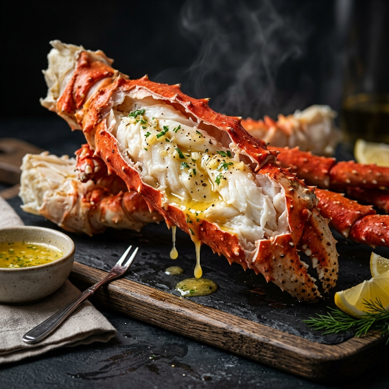 Jumbo Alaskan King Crab Legs – 9LB Seafood Feast