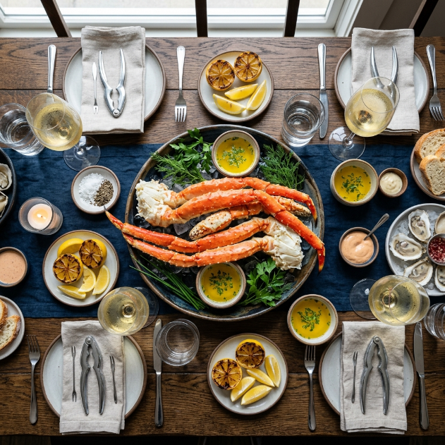 Jumbo Alaskan King Crab Legs – 9LB Seafood Feast